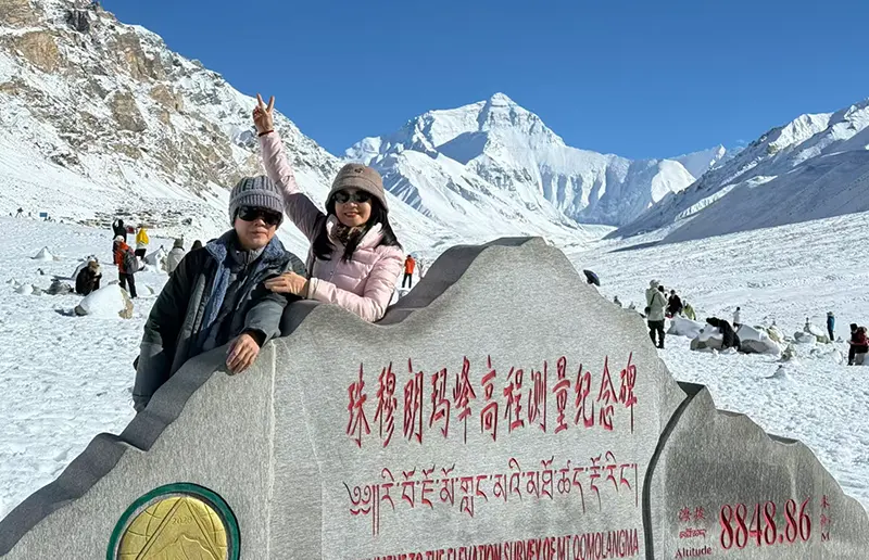 Everest Base Camp Temperature in January