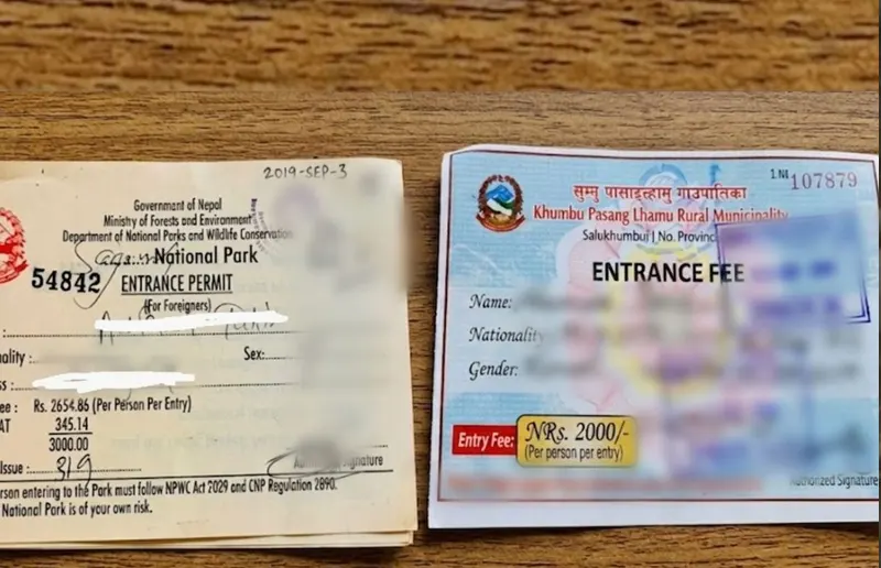 Mount Everest Climbing Permit