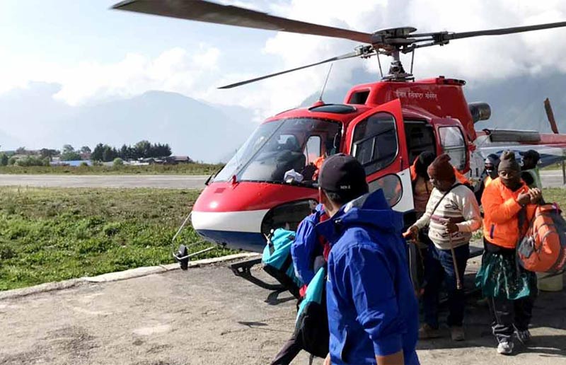 Helicopter Tour from Nepal to Kailash