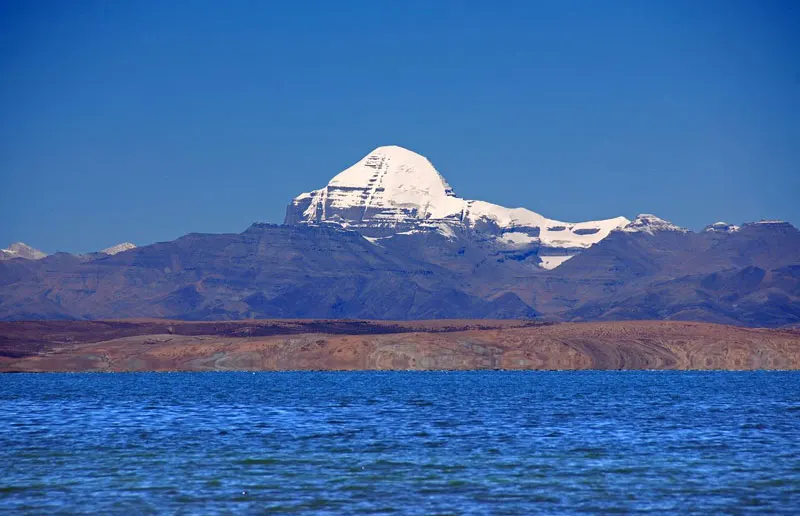 Mount Kialash and Lake Mansarovar
