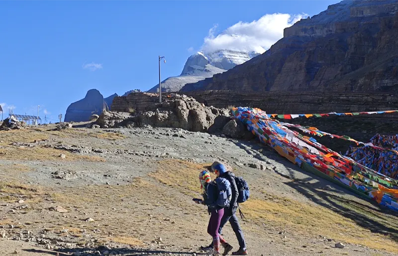 The majestic Mount Kailash