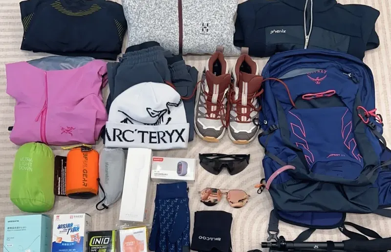 Luggage for Mount Kailash Yatra