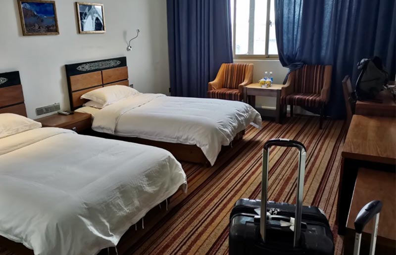 The accommodation environment of Himalaya Kailash Hotel.