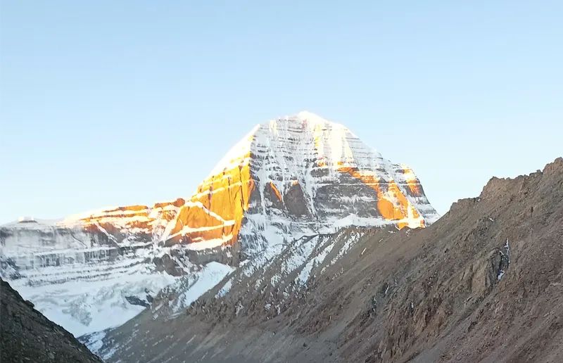 Sunshine on Mount Kailash