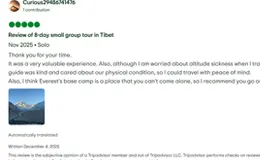 8 Days Tibet Tour