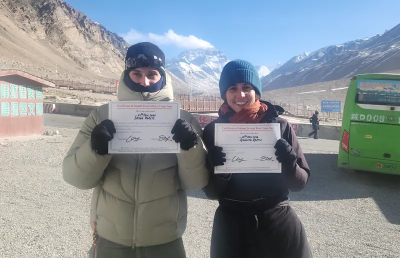 Everest Base Camp weather in December