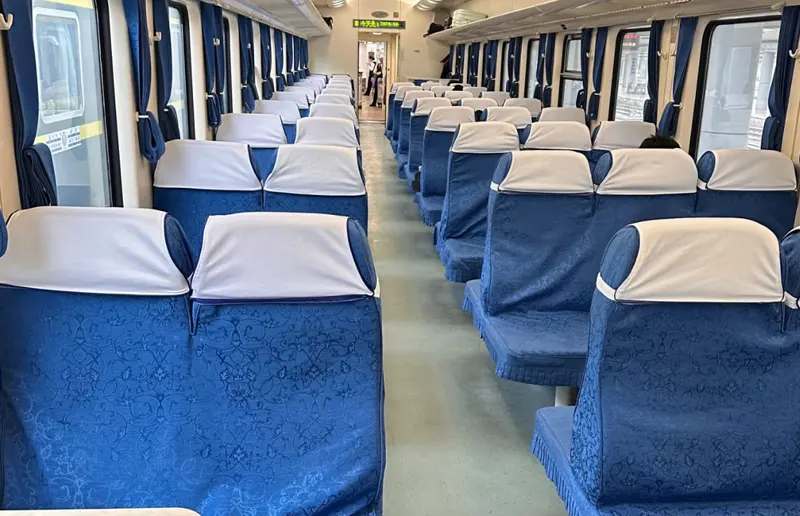 Hard Seat on Tibet Train
