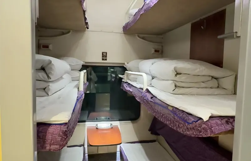 Hard Sleeper on Tibet Train