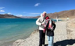 Beautiful Yamdrok Lake