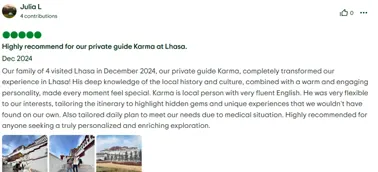 Lhasa Tour from Spain