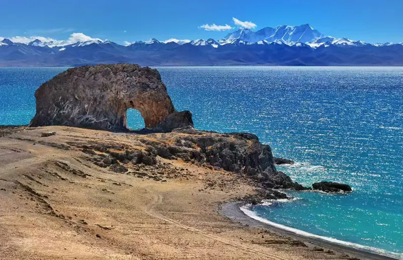 Namtso Lake in October