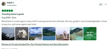 Tibet Culture Tour from Canada