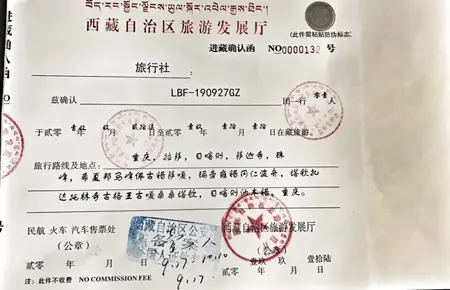Tibet Travel Permit