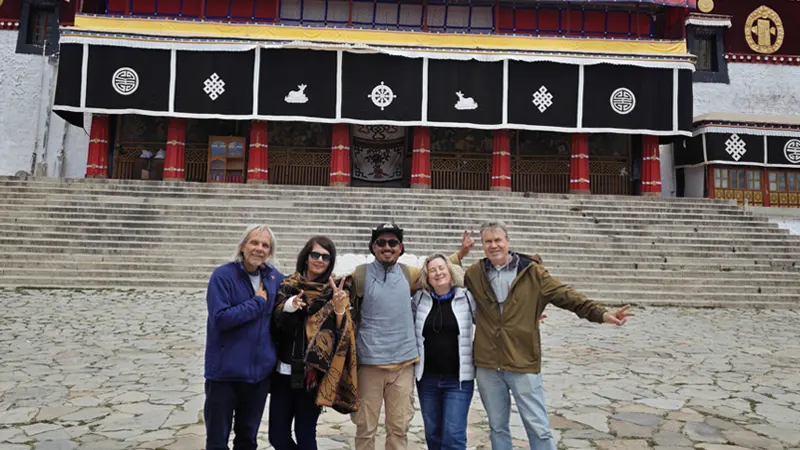  A Corner of Drepung Monastery