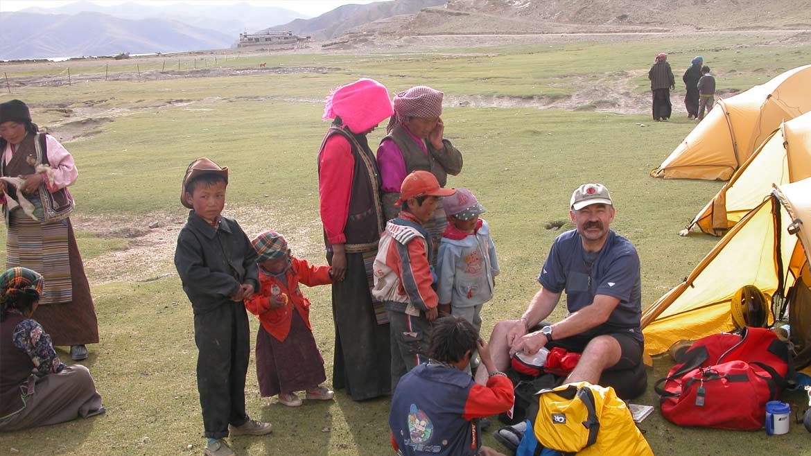 Trek from Ganden to Samye Monastery