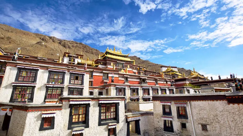 Panoramic View of Tashilhunpo Monastery