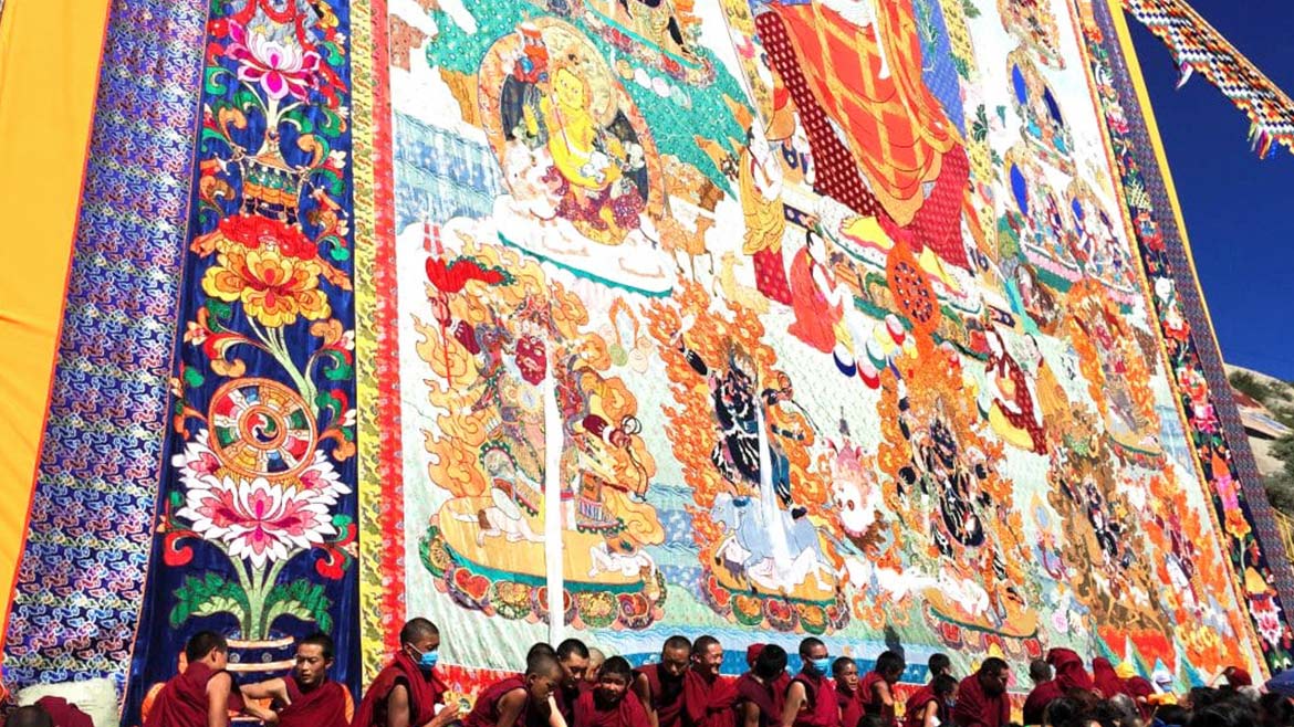 Shoton Festival Drepung Monastery