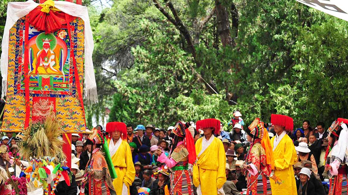 Shoton Festival Tibetan Opera