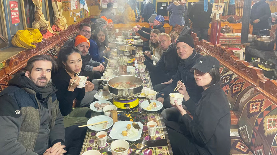 Tibetan Welcome Dinner at Local Restaurant