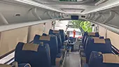 19-Seater Toyota Coaster Interior View