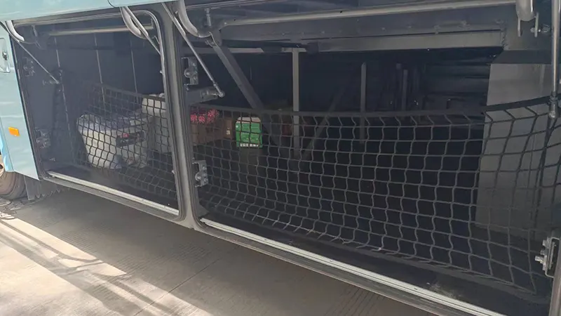 19-Seater Toyota Coaste Luggage Compartment