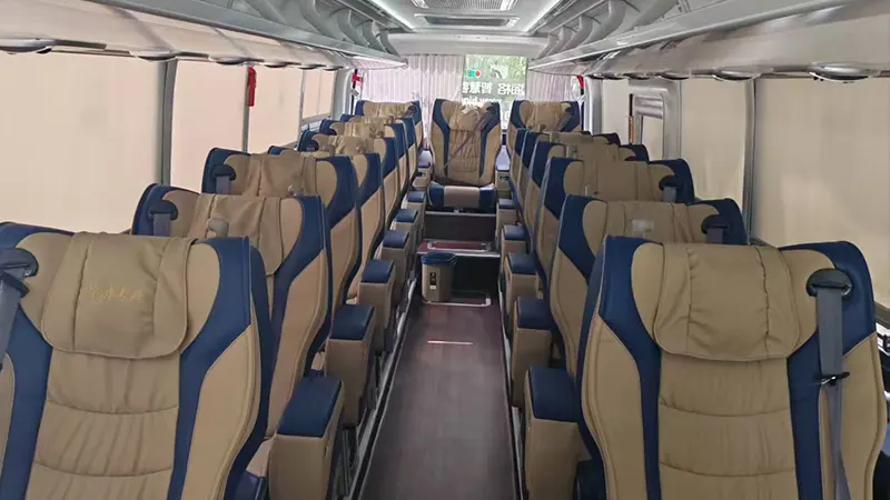 19-Seater Toyota Coaster Seating
