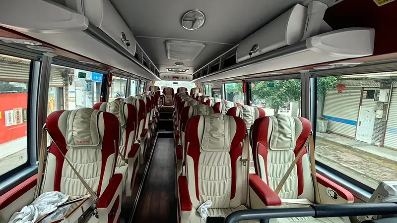 26-Seater Yutong Bus Seating