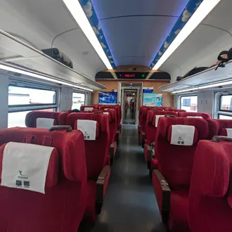 Lhasa to Nyingchi train first class Lhasa to Nyingchi train first class