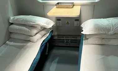 Power Sockets in Hard Sleeper Compartment
