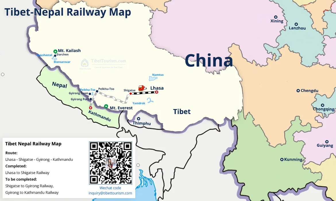 Lhasa Kathmandu Railway Line