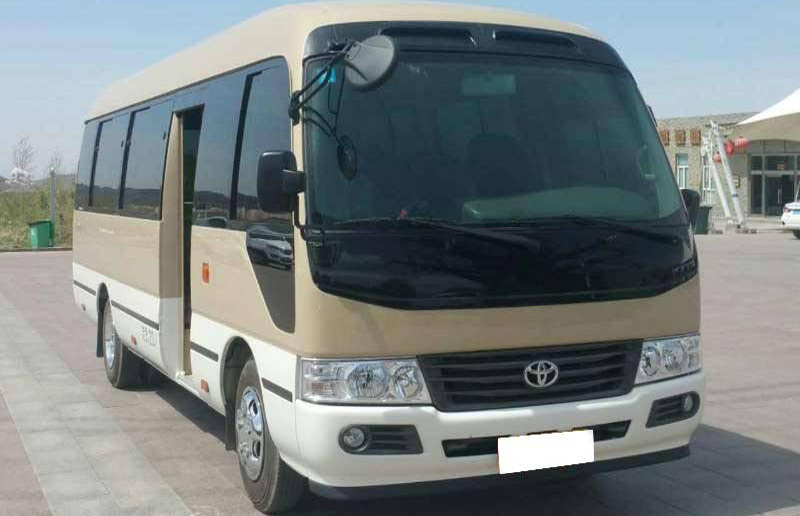 front view of the bus