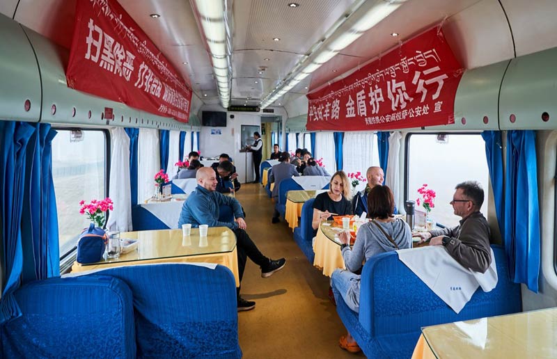 the dining carriage