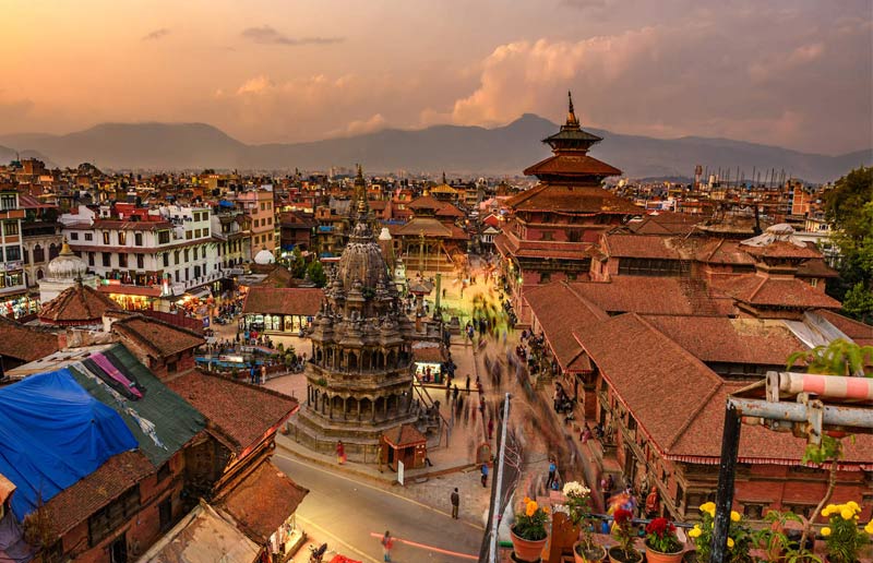 the fair in Kathmandu
