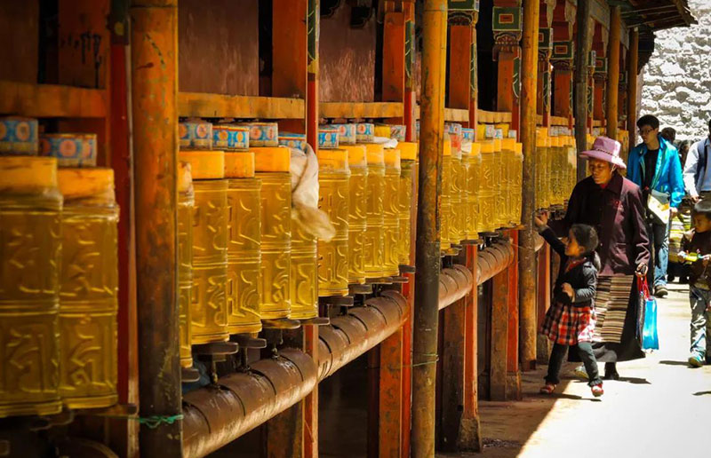 Canggu Temple Prayer Wheel